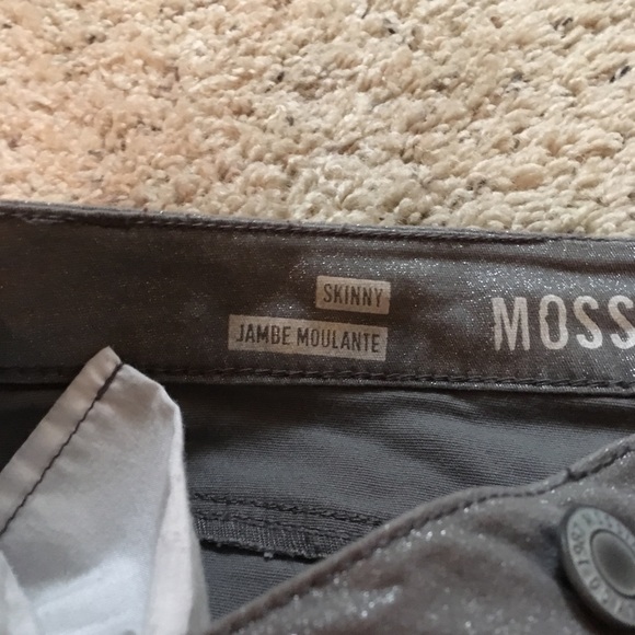 Metallic grey skinny jean pant - Picture 6 of 6